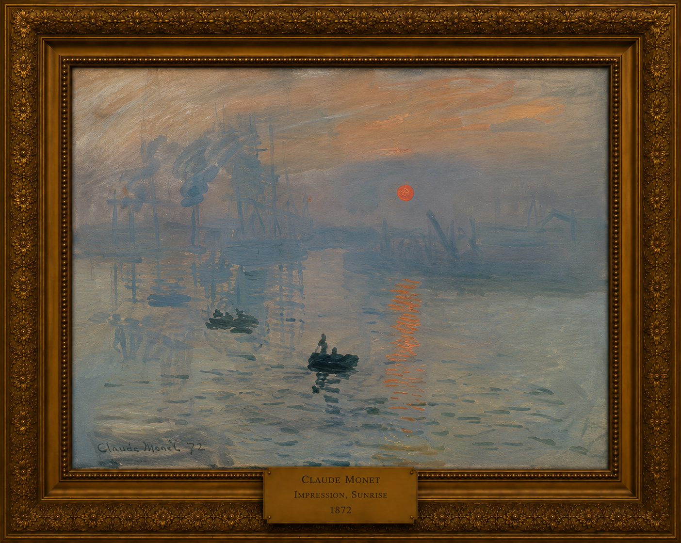 Impression, Sunrise by Claude Monet
